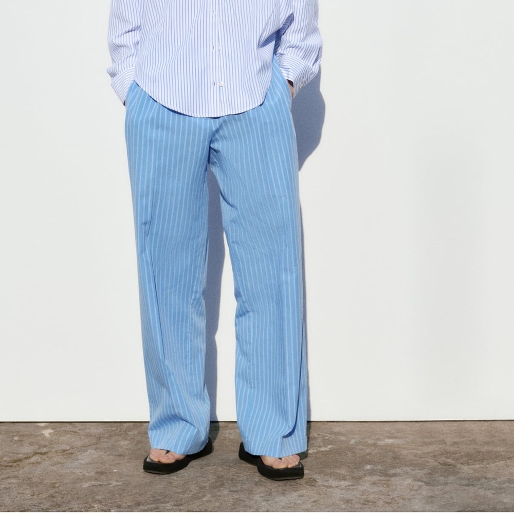 NWOT Zara Striped Pants